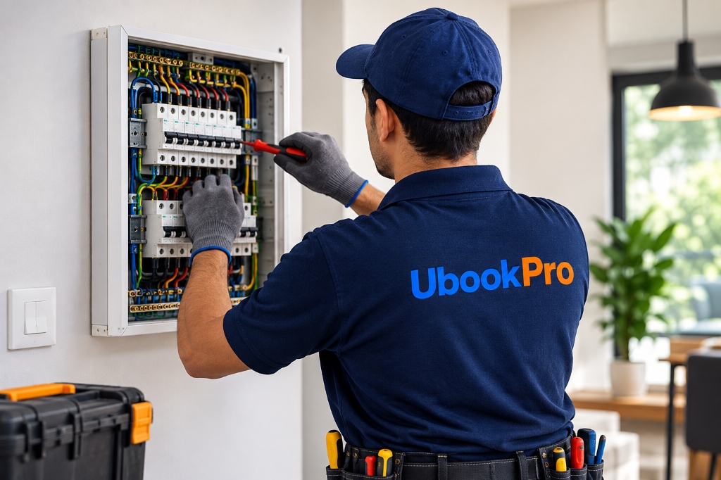Electrician providing home service in Vijayawada