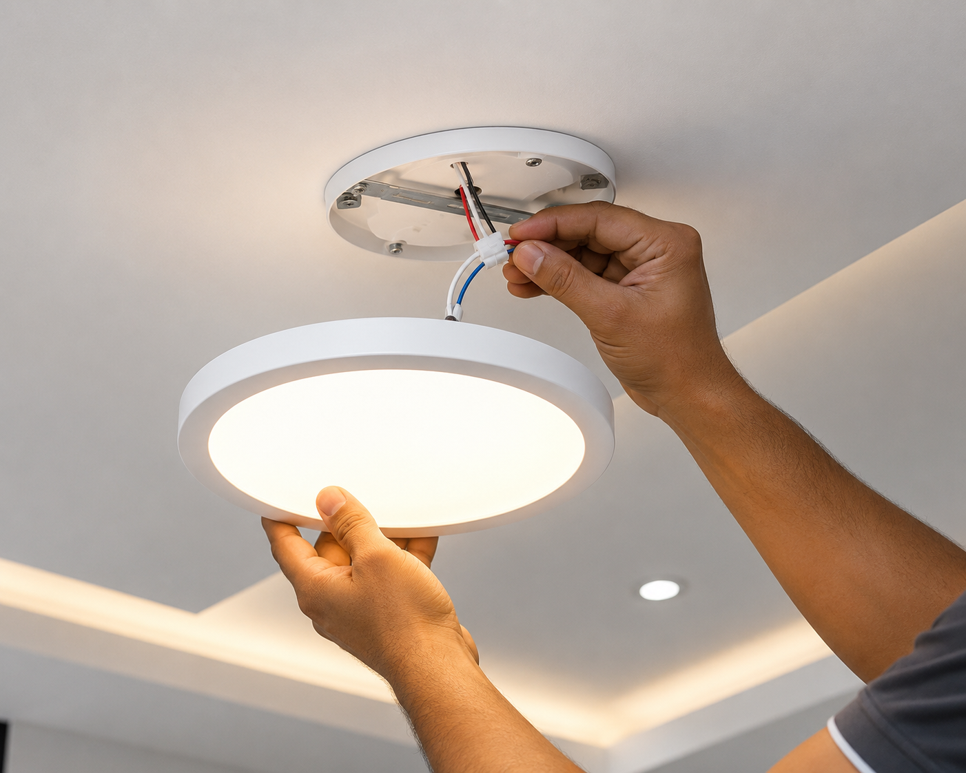 Ceiling Light Installation