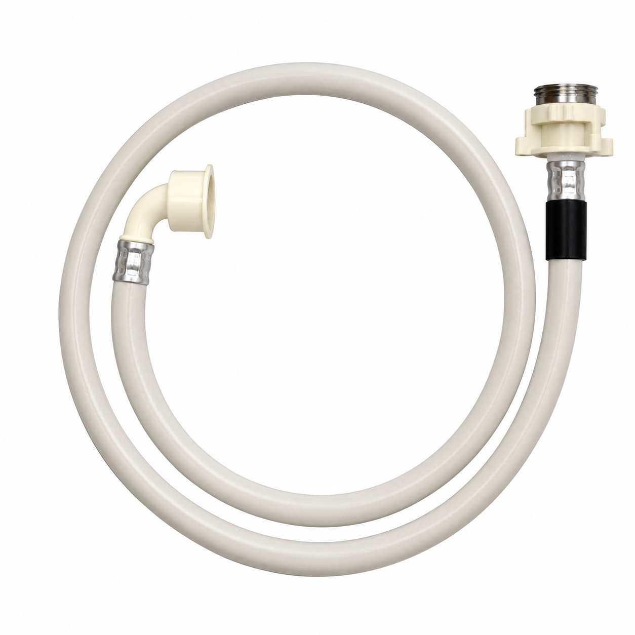 Washing machine inlet pipe installation