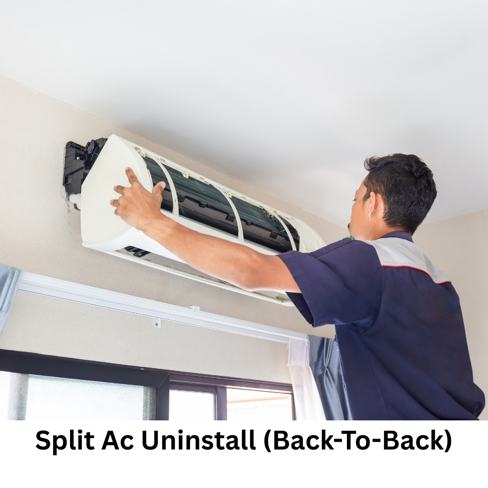 Split Ac Uninstallation (Back-to-Back)